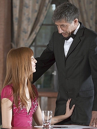 AdiPics presents: Cute teenager fucking the senior teacher for better grades