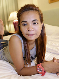 AdiPics presents: Adorable Thai teen with perfect tits and ass gets drilled by white traveler