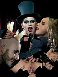 AdiPics presents: Glamour Punk Fetish with Hot Cock Sucker Bitch Cora Menson