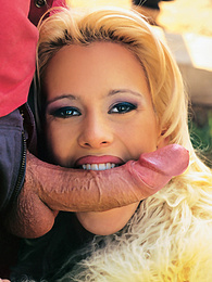 AdiPics presents: Blonde Cora Works Hard With Mouth and Ass to Get a Facial