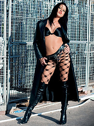 AdiPics presents: Lollybadcock Has a Horny Photoshoot With Dildos Outdoors